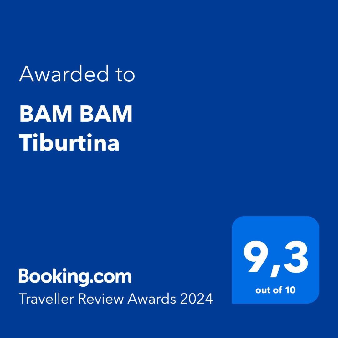 Ferienwohnung Bam Bam Tiburtina Rom Exterior foto